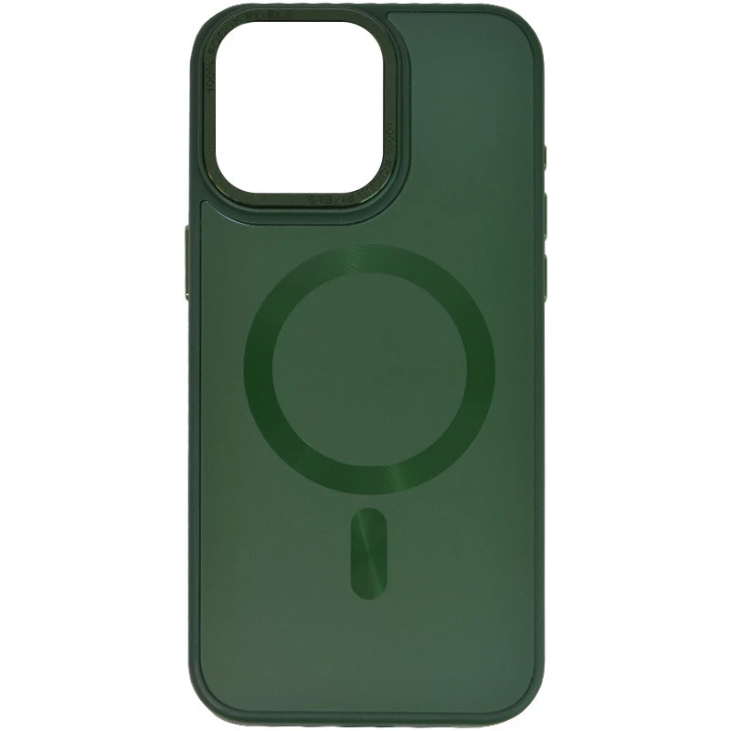 Силиконовый сапфировый чехол с MagSafe Apple iPhone 15 Pro Max (6.7") (Зеленый / Forest green), Зелений / forest green
Силиконовый сапфировый чехол с MagSafe Apple iPhone 15 Pro Max (6.7") (Зеленый / Forest green), Зелений / forest green