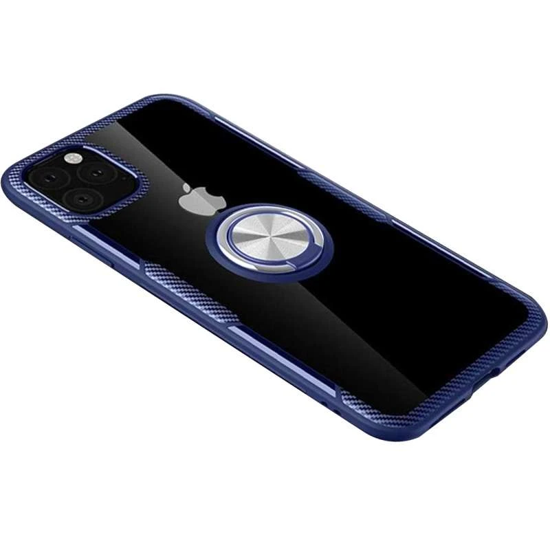 Чохол Deen CrystalRing з магнітним кільцем на Apple iPhone 11 Pro Max (6.5") (Безбарвний / Темно-синій)
Чохол Deen CrystalRing з магнітним кільцем на Apple iPhone 11 Pro Max (6.5") (Безбарвний / Темно-синій)