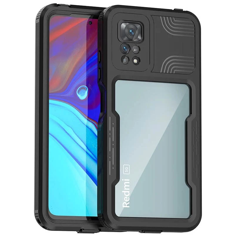 Shellbox водонепроникний чохол на Xiaomi Redmi Note 11 (Global) / Note 11S (Чорний)
Shellbox водонепроникний чохол на Xiaomi Redmi Note 11 (Global) / Note 11S (Чорний)