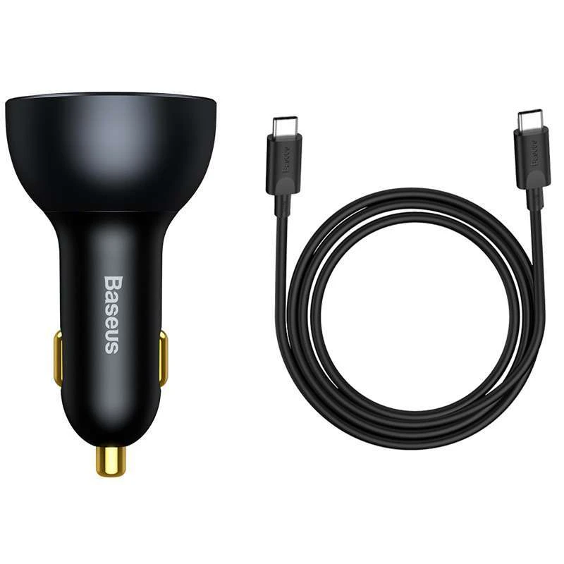 АЗП Baseus Qualcomm® QC5 Multi-Port 2xType-C+USB 160W (with cable Type-C to Type-C 100W (20V/5A) 1m)
АЗП Baseus Qualcomm® QC5 Multi-Port 2xType-C+USB 160W (with cable Type-C to Type-C 100W (20V/5A) 1m)