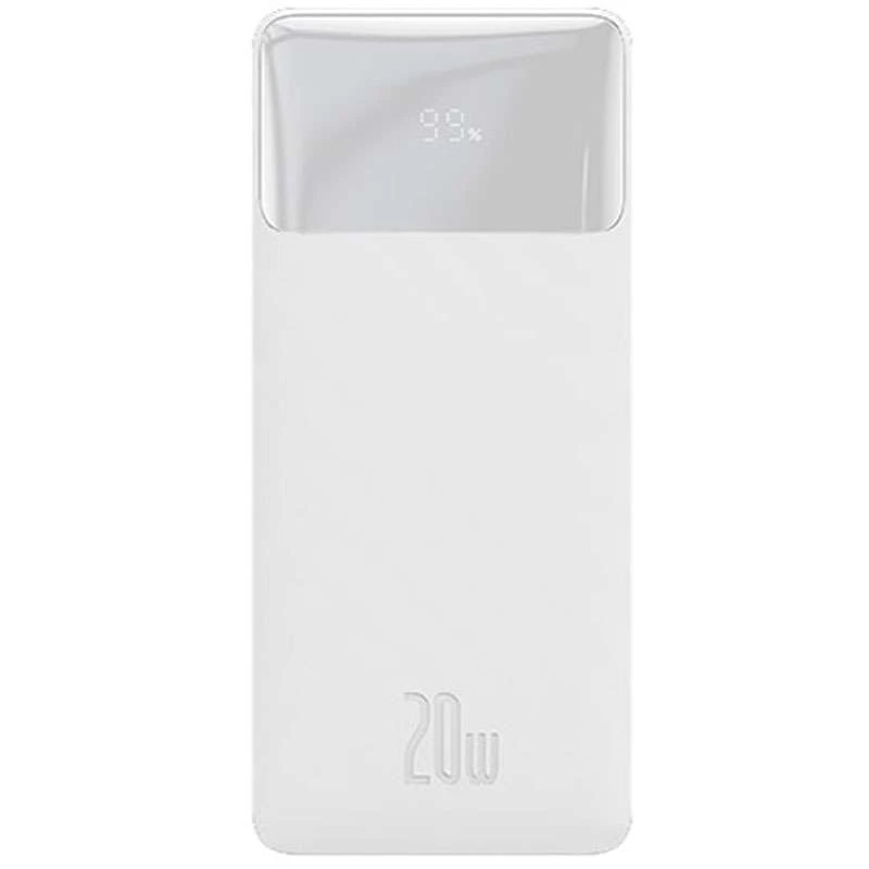 Портативний зарядний пристрій Baseus Bipow Digital Display 20W 10000mAh (Білий)
Портативний зарядний пристрій Baseus Bipow Digital Display 20W 10000mAh (Білий)