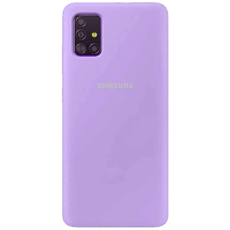 Чохол Silicone Case з закритим низом на Samsung Galaxy A51 (Бузковий / Lilac)
Чохол Silicone Case з закритим низом на Samsung Galaxy A51 (Бузковий / Lilac)