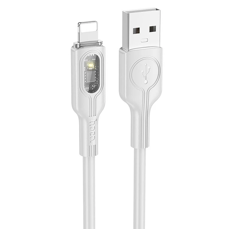 Дата кабель Hoco U120 Transparent explore intelligent power-off USB to Lightning (1.2m) (Gray)
Дата кабель Hoco U120 Transparent explore intelligent power-off USB to Lightning (1.2m) (Gray)