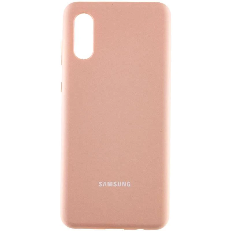 Чохол Silicone Case з закритим низом на Samsung Galaxy A02 (Рожевий / Pink Sand)
Чохол Silicone Case з закритим низом на Samsung Galaxy A02 (Рожевий / Pink Sand)