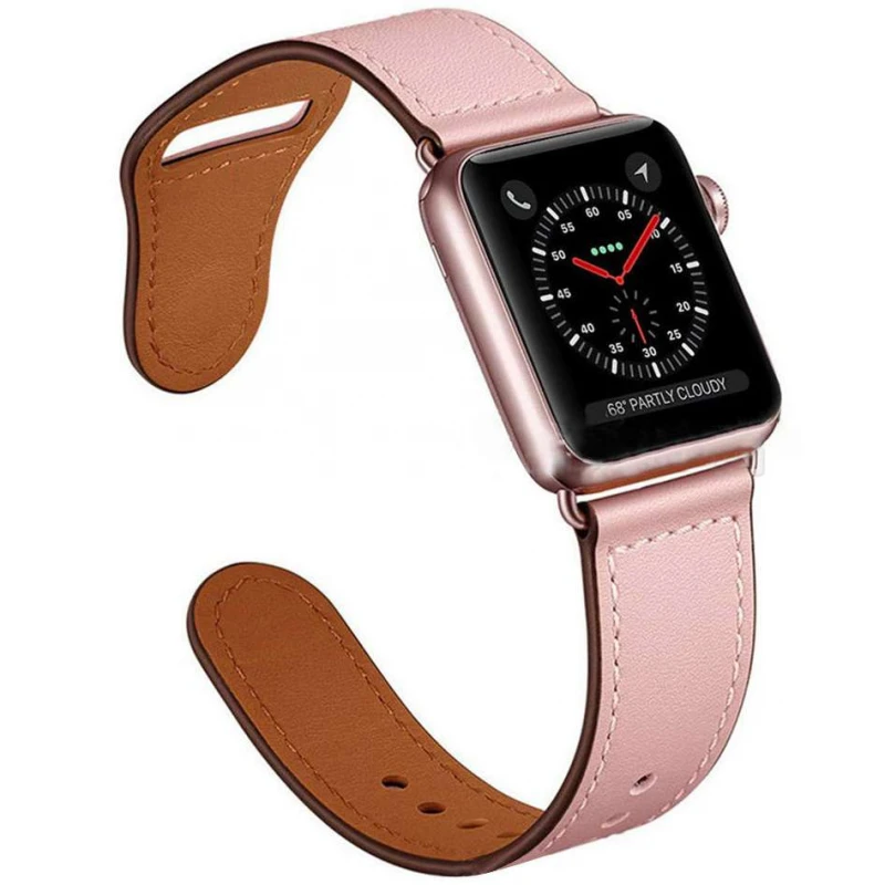 Ремешок Apple Watch Soft Leather для Apple watch 42mm / 44mm (Розовый), Рожевий
Ремешок Apple Watch Soft Leather для Apple watch 42mm / 44mm (Розовый), Рожевий