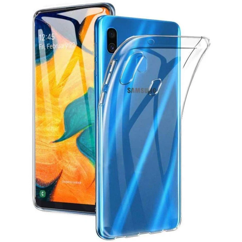 Ультратонкий силиконовый чехол 1 мм для Samsung Galaxy A20 / A30 (Бесцветный (прозрачный)), Безбарвний (прозорий)
Ультратонкий силиконовый чехол 1 мм для Samsung Galaxy A20 / A30 (Бесцветный (прозрачный)), Безбарвний (прозорий)