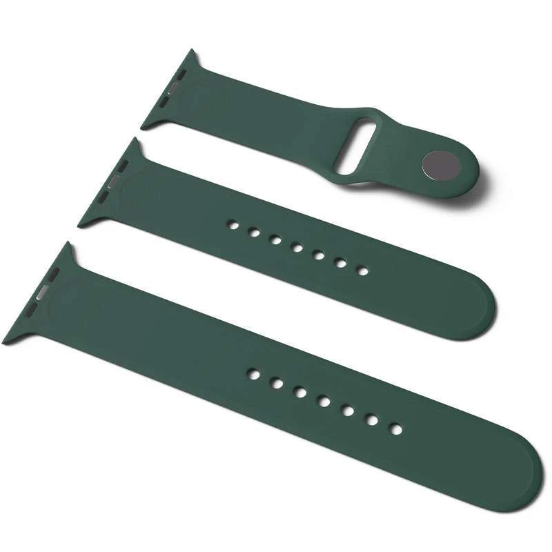 Силиконовый ремешок для Apple Watch Sport Band 38 / 40 (S/M & M/L) 3pcs (Зеленый / Pine green), Зелений / pine green
Силиконовый ремешок для Apple Watch Sport Band 38 / 40 (S/M & M/L) 3pcs (Зеленый / Pine green), Зелений / pine green