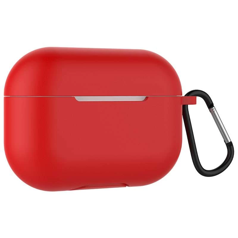Силиконовый футляр для наушников Airpods Pro Slim + карабин (Красный / Red), Червоний / red
Силиконовый футляр для наушников Airpods Pro Slim + карабин (Красный / Red), Червоний / red