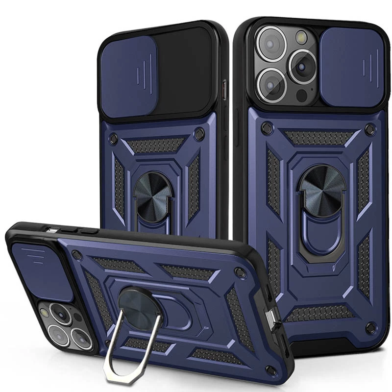 Ударопрочный чехол Serge Ring с защитой камеры для Apple iPhone 12 Pro (6.1") (Синий), Синій
Ударопрочный чехол Serge Ring с защитой камеры для Apple iPhone 12 Pro (6.1") (Синий), Синій