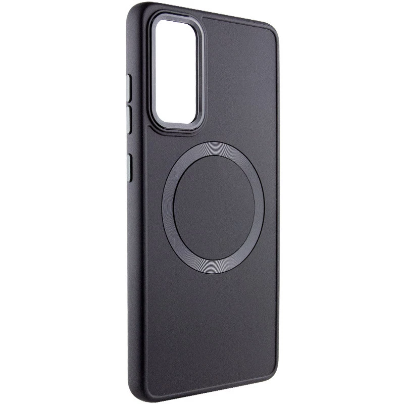 TPU чохол Bonbon з металевими кнопками та MagSafe на Samsung Galaxy S22+ (Чорний / Black)
TPU чохол Bonbon з металевими кнопками та MagSafe на Samsung Galaxy S22+ (Чорний / Black)