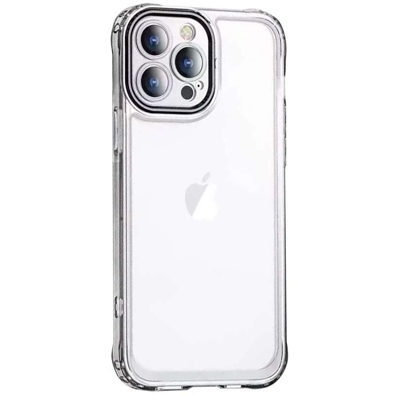 TPU+PC чехол с цветной окантовкой камеры для Apple iPhone 14 Pro (6.1") (Прозрачный / Черный), Прозорий / чорний
TPU+PC чехол с цветной окантовкой камеры для Apple iPhone 14 Pro (6.1") (Прозрачный / Черный), Прозорий / чорний