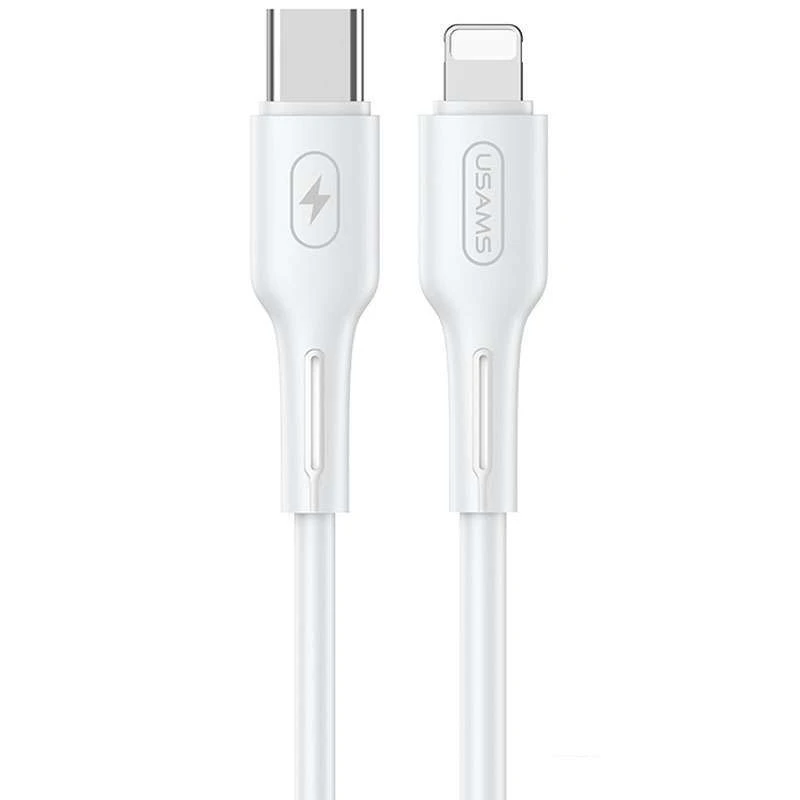 Дата кабель USAMS US-SJ406 U43 Type-C to Lightning PD Fast Charging (1.2m) (Білий)
Дата кабель USAMS US-SJ406 U43 Type-C to Lightning PD Fast Charging (1.2m) (Білий)