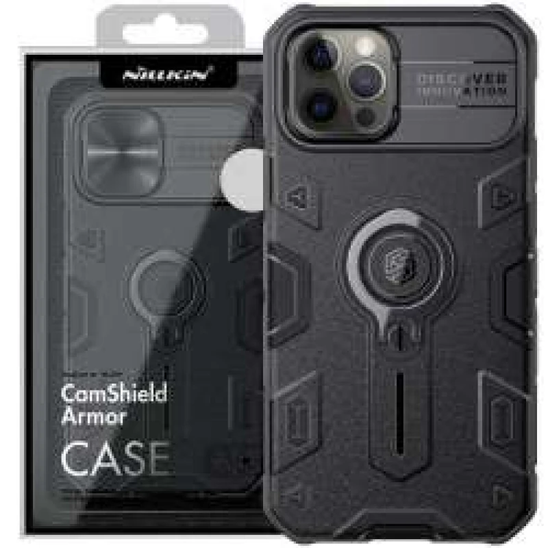 Пластикова накладка Nillkin Armor зі шторкою для камери та кільцем на Apple iPhone 13 Pro (6.1")
Пластикова накладка Nillkin Armor зі шторкою для камери та кільцем на Apple iPhone 13 Pro (6.1")