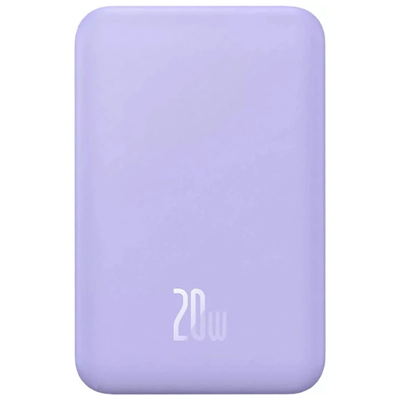Портативний зарядний пристрій Power Bank Baseus Magnetic Mini OS 20W c БЗП 10000 mAh (PPCX110103) (Purple)
Портативний зарядний пристрій Power Bank Baseus Magnetic Mini OS 20W c БЗП 10000 mAh (PPCX110103) (Purple)