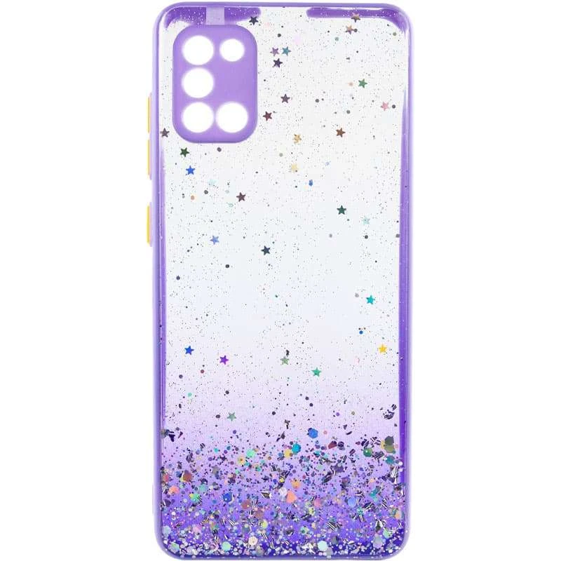 Чехол с блестками и защитой камеры для Samsung Galaxy A31 (Сиреневый), Бузковий
Чехол с блестками и защитой камеры для Samsung Galaxy A31 (Сиреневый), Бузковий