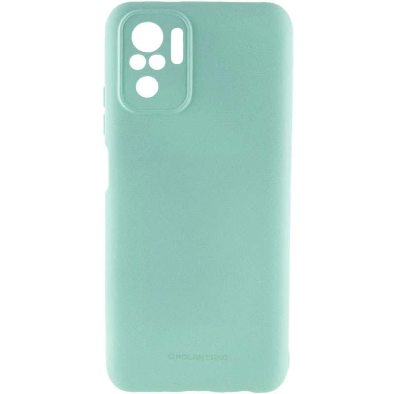 Силіконовий чохол Molan Cano Smooth на Xiaomi Redmi Note 10 / Note 10s (Бірюзовий)
Силіконовий чохол Molan Cano Smooth на Xiaomi Redmi Note 10 / Note 10s (Бірюзовий)