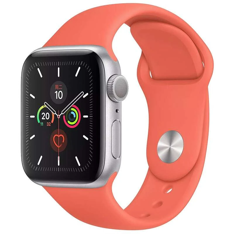 Ремінець Sport Design для Apple watch 42mm / 44mm (Помаранчевий / Clementine)
Ремінець Sport Design для Apple watch 42mm / 44mm (Помаранчевий / Clementine)