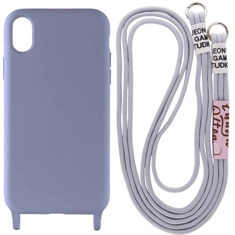 Чохол Cord case з кольоровим ремінцем на Apple iPhone XR (6.1") (Сірий / Stone)
Чохол Cord case з кольоровим ремінцем на Apple iPhone XR (6.1") (Сірий / Stone)