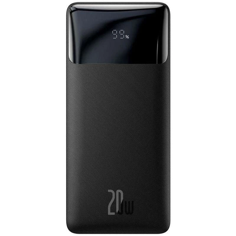 Портативний зарядний пристрій Baseus Bipow Digital Display 20W 10000mAh (Чорний)
Портативний зарядний пристрій Baseus Bipow Digital Display 20W 10000mAh (Чорний)
