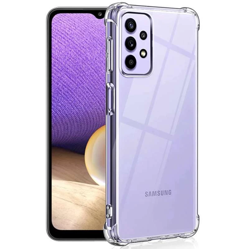 Силіконовий чохол з критими бортами на Samsung Galaxy A32 (A325F) 4G (Безбарвний (прозорий))
Силіконовий чохол з критими бортами на Samsung Galaxy A32 (A325F) 4G (Безбарвний (прозорий))