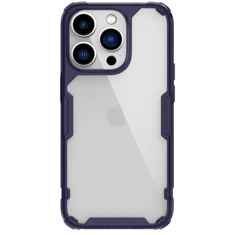 Силиконовый чехол Nillkin с усиленной защитой углов для Apple iPhone 14 Pro Max (6.7") (Темно-фиолетовый (прозрачный)), Темно-фіолетовий (прозорий)
Силиконовый чехол Nillkin с усиленной защитой углов для Apple iPhone 14 Pro Max (6.7") (Темно-фиолетовый (прозрачный)), Темно-фіолетовий (прозорий)