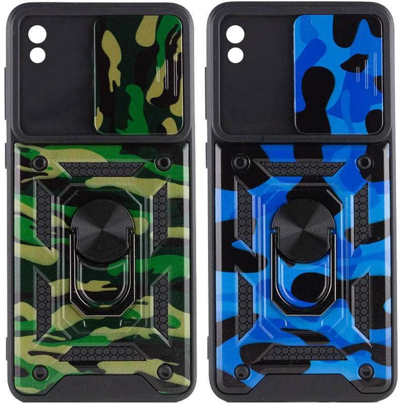 Ударостійкий чохол камуфляж Serge Ring зi шторкою на камеру на Xiaomi Redmi 9A
Ударостійкий чохол камуфляж Serge Ring зi шторкою на камеру на Xiaomi Redmi 9A
