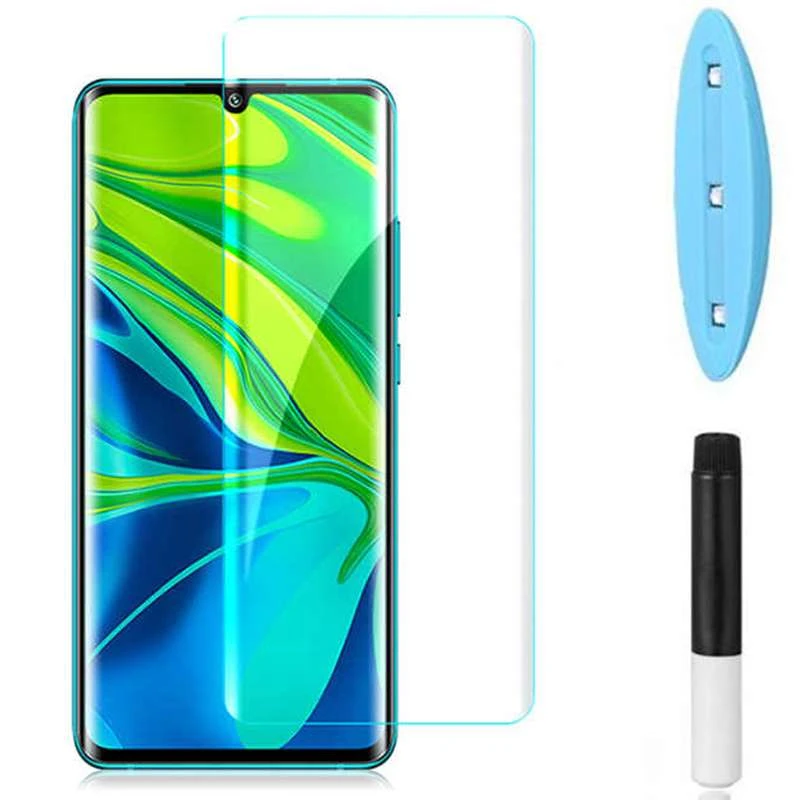 3D защитное стекло Mocolo с УФ лампой для Xiaomi Mi Note 10 / Note 10 Pro / Mi CC9 Pro (Прозрачный), Прозорий
3D защитное стекло Mocolo с УФ лампой для Xiaomi Mi Note 10 / Note 10 Pro / Mi CC9 Pro (Прозрачный), Прозорий