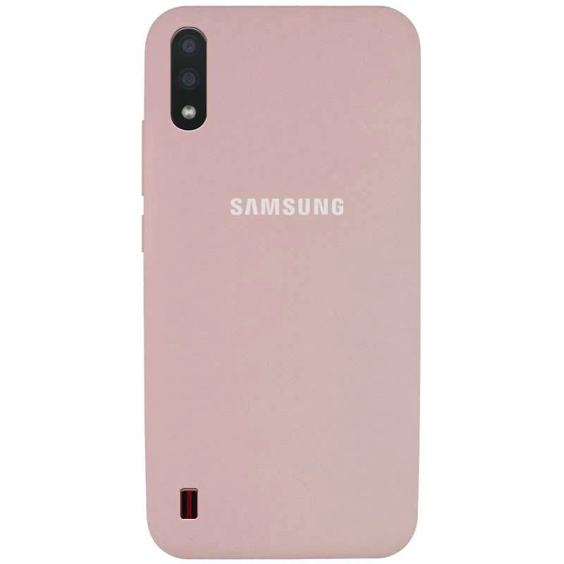 Чохол Silicone Case з закритим низом на Samsung Galaxy A01 (Рожевий / Pink Sand)
Чохол Silicone Case з закритим низом на Samsung Galaxy A01 (Рожевий / Pink Sand)
