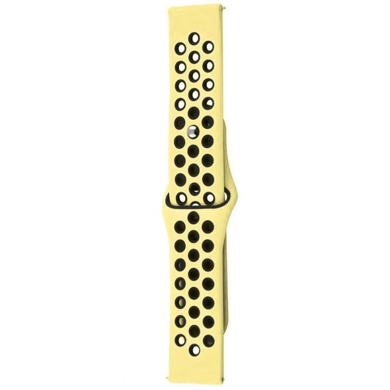 Силіконовий ремінець Sport Nike+ для Xiaomi Amazfit/Samsung 20 mm (yellow/black )
Силіконовий ремінець Sport Nike+ для Xiaomi Amazfit/Samsung 20 mm (yellow/black )