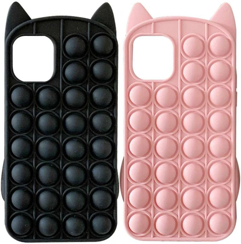 Фігурний силіконовий 3D чохол-антистрес Pop it Bubble Кицька на Apple iPhone 12 mini (5.4")
Фігурний силіконовий 3D чохол-антистрес Pop it Bubble Кицька на Apple iPhone 12 mini (5.4")
