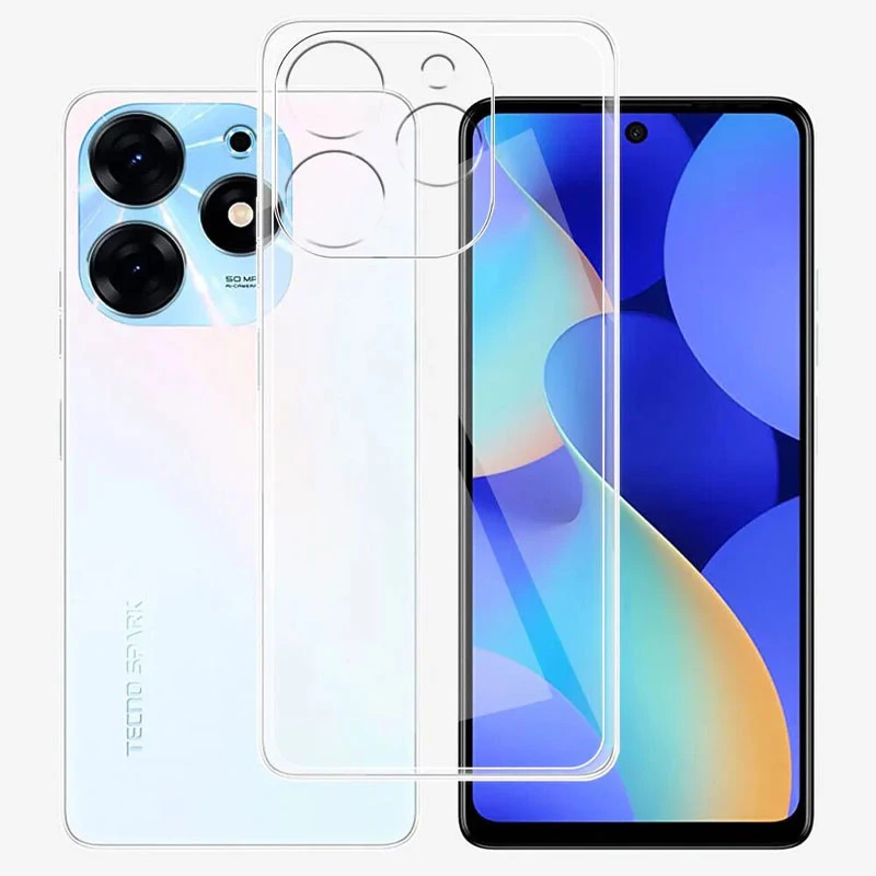 Ультратонкий силиконовый чехол 1,5 мм с защитой камеры для TECNO Spark 10 (Бесцветный (прозрачный)), Безбарвний (прозорий)
Ультратонкий силиконовый чехол 1,5 мм с защитой камеры для TECNO Spark 10 (Бесцветный (прозрачный)), Безбарвний (прозорий)