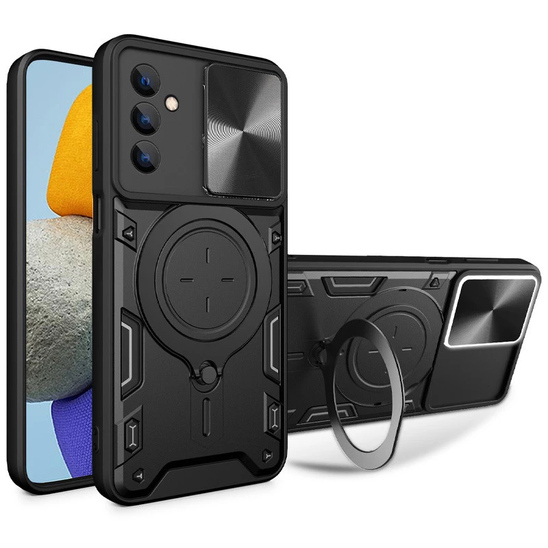 Ударостійкий чохол Bracket Ringstand із захисною шторкою для камери на Xiaomi 14 Ultra (Black)
Ударостійкий чохол Bracket Ringstand із захисною шторкою для камери на Xiaomi 14 Ultra (Black)