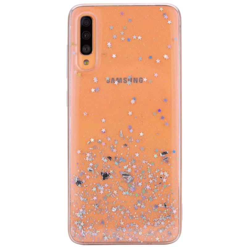 Силиконовый чехол Star Glitter для Samsung Galaxy A70 (A705F) (Прозрачный), Прозорий
Силиконовый чехол Star Glitter для Samsung Galaxy A70 (A705F) (Прозрачный), Прозорий
