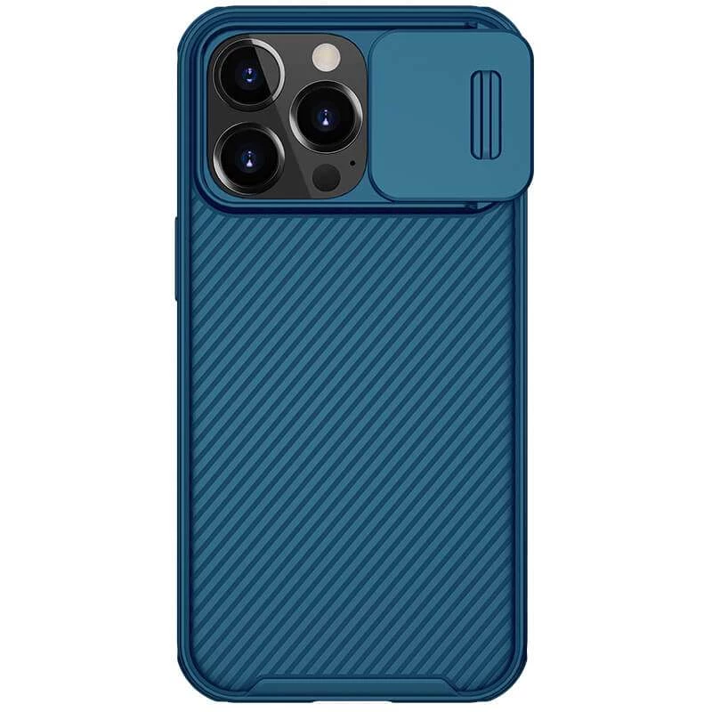 Пластикова накладка Nillkin Pro зі шторкою для камери та магнітом на Apple iPhone 13 Pro Max (6.7") (Синій)
Пластикова накладка Nillkin Pro зі шторкою для камери та магнітом на Apple iPhone 13 Pro Max (6.7") (Синій)