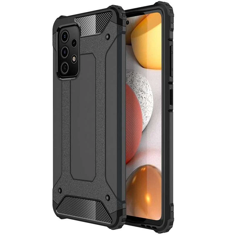 Протиударний чохол з посиленими кутами Immortal на Samsung Galaxy A72 4G / A72 5G (Метал / Gun Metal)
Протиударний чохол з посиленими кутами Immortal на Samsung Galaxy A72 4G / A72 5G (Метал / Gun Metal)