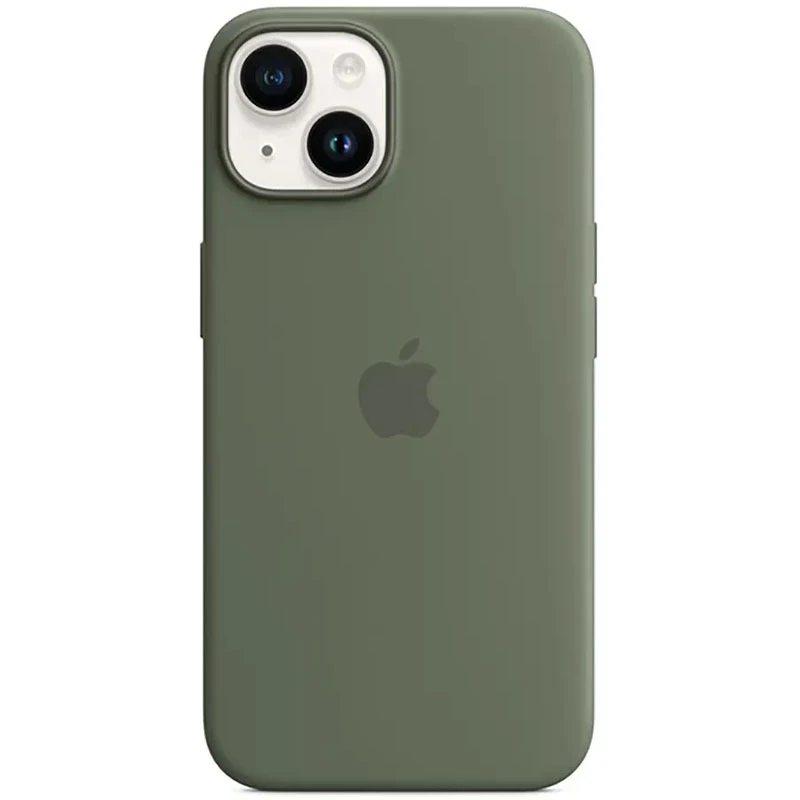 Чехол Silicone case Premium с Magsafe для Apple iPhone 14 (6.1") (Зеленый / Olive), Зелений / olive
Чехол Silicone case Premium с Magsafe для Apple iPhone 14 (6.1") (Зеленый / Olive), Зелений / olive