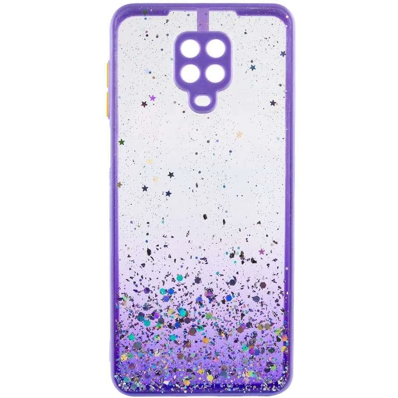 Чехол с блестками и защитой камеры для Xiaomi Redmi Note 9s / Note 9 Pro / Note 9 Pro Max (Сиреневый), Бузковий
Чехол с блестками и защитой камеры для Xiaomi Redmi Note 9s / Note 9 Pro / Note 9 Pro Max (Сиреневый), Бузковий