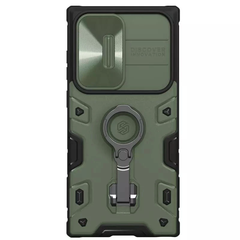 TPU+PC чохол Nillkin CamShield Armor Pro (шторка для камери) на Samsung Galaxy S23 Ultra (Зелений)
TPU+PC чохол Nillkin CamShield Armor Pro (шторка для камери) на Samsung Galaxy S23 Ultra (Зелений)