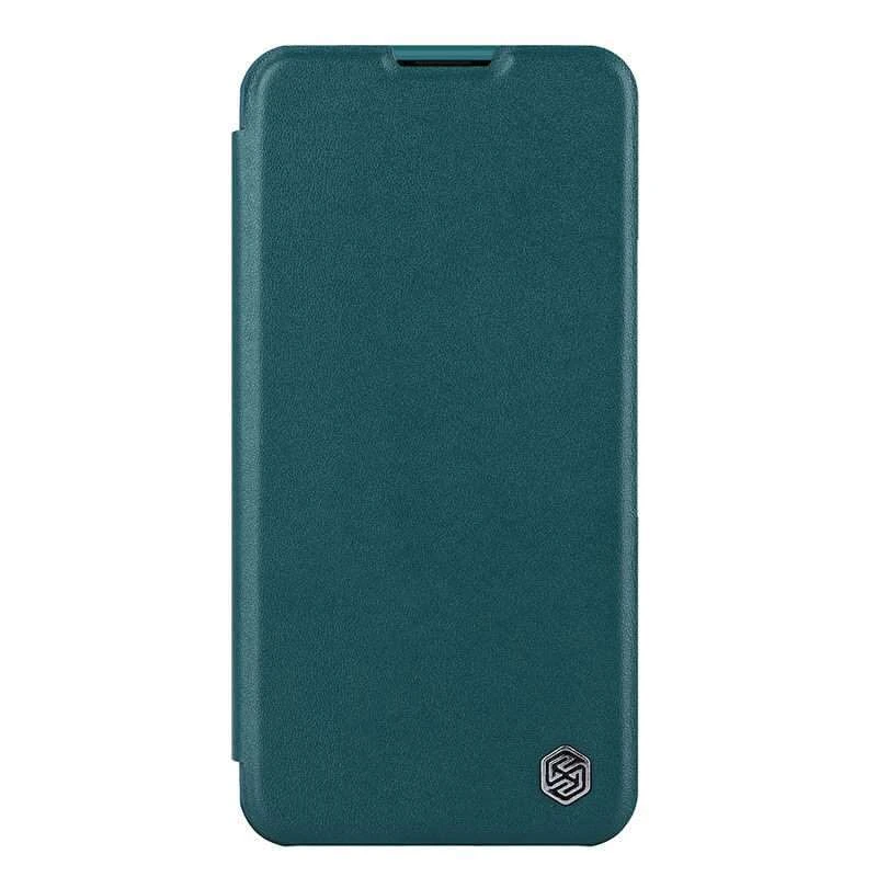 Шкіряний чохол (книга) Nillkin Qin Pro Plain зі шторкою для камери на Apple iPhone 14 Pro (6.1") (Зелений)
Шкіряний чохол (книга) Nillkin Qin Pro Plain зі шторкою для камери на Apple iPhone 14 Pro (6.1") (Зелений)