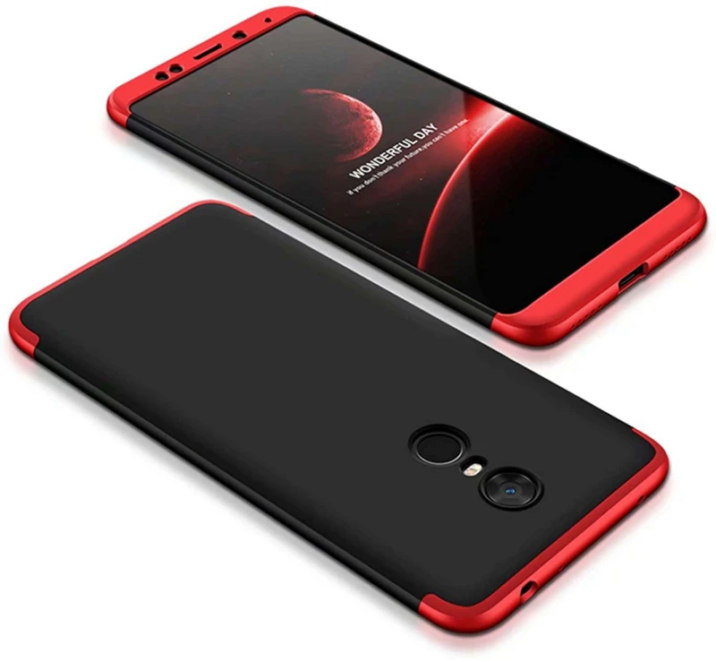 Чохол із захистом 360 градусів GKK на Xiaomi Redmi 5 Plus / Redmi Note 5 (Single Camera) (Чорний / Червоний)
Чохол із захистом 360 градусів GKK на Xiaomi Redmi 5 Plus / Redmi Note 5 (Single Camera) (Чорний / Червоний)