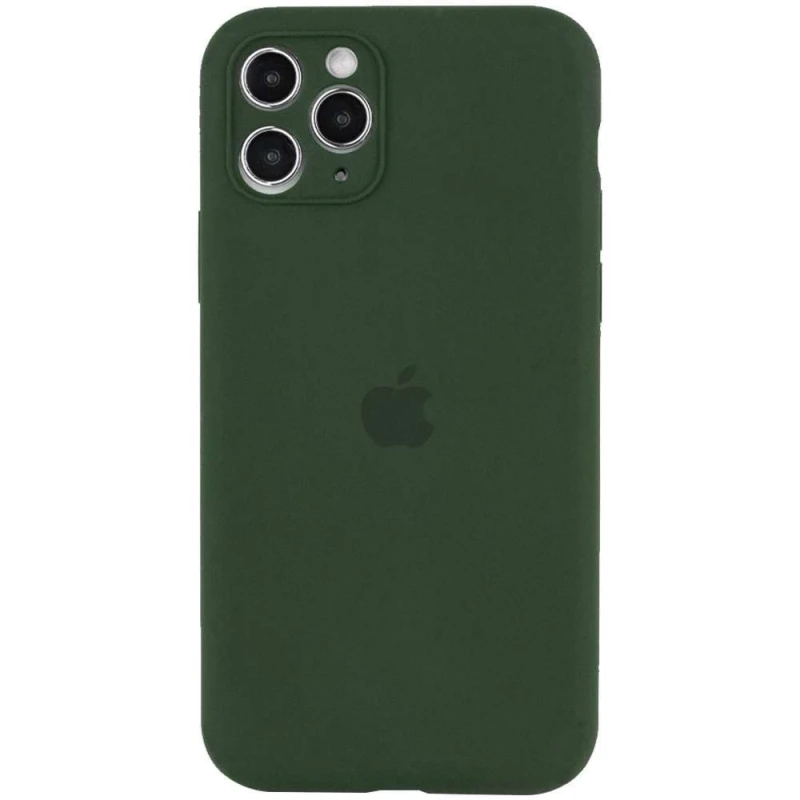 Чохол Silicone Case з захистом камери на Apple iPhone 11 Pro Max (6.5") (Зелений / Dark green)
Чохол Silicone Case з захистом камери на Apple iPhone 11 Pro Max (6.5") (Зелений / Dark green)