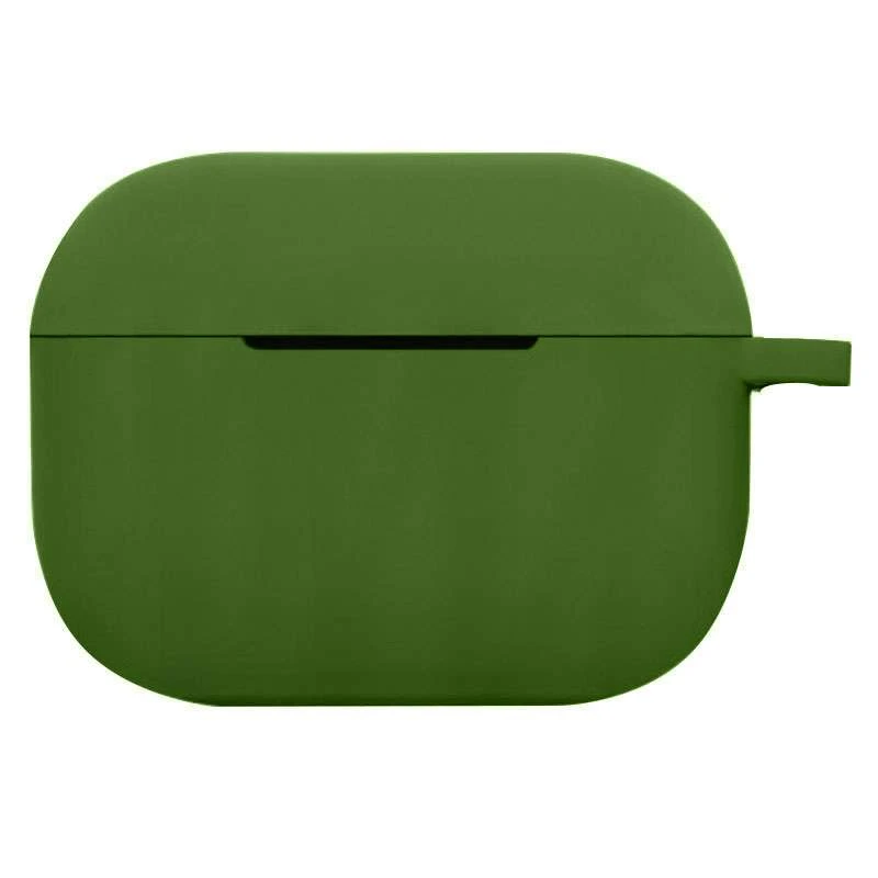 Силіконовий футляр New з карабіном для навушників Airpods Pro (Зелений / Army green)
Силіконовий футляр New з карабіном для навушників Airpods Pro (Зелений / Army green)