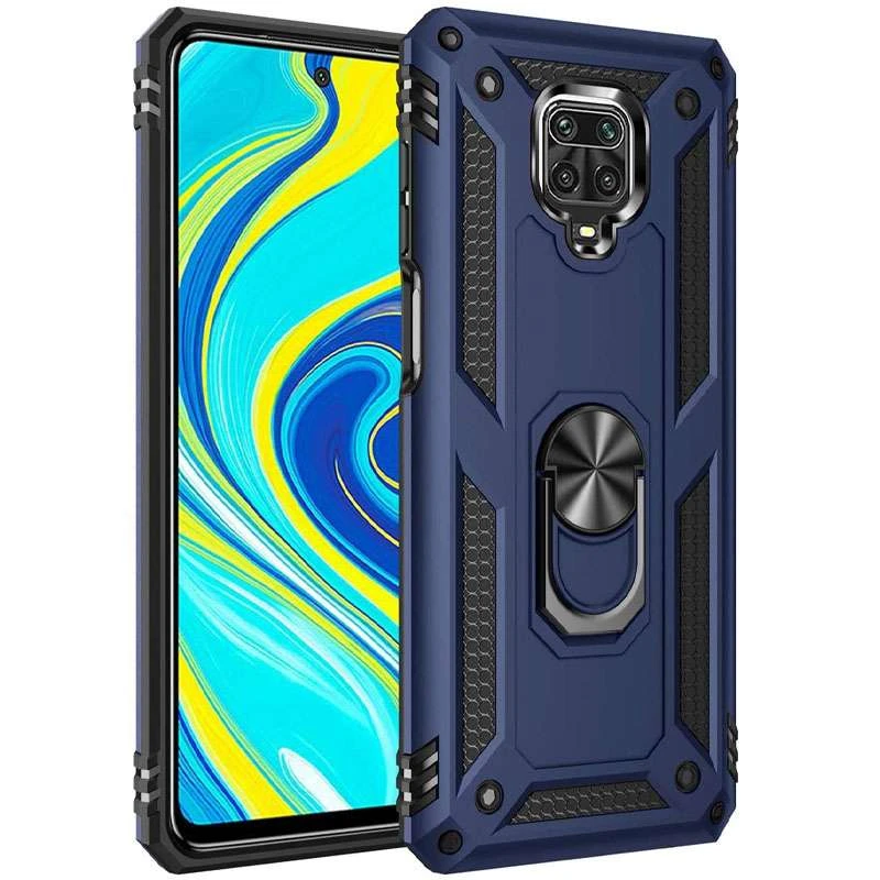 Противоударный чехол Serge Ring с кольцом для Xiaomi Redmi Note 9s / Note 9 Pro / Note 9 Pro Max (Темно-синий), Темно-синій
Противоударный чехол Serge Ring с кольцом для Xiaomi Redmi Note 9s / Note 9 Pro / Note 9 Pro Max (Темно-синий), Темно-синій