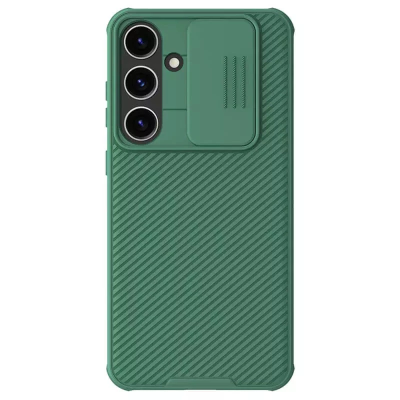 Пластиковая накладка Nillkin Pro со шторкой для камеры и магнитом для Samsung Galaxy S24 (Deep Green)
Пластиковая накладка Nillkin Pro со шторкой для камеры и магнитом для Samsung Galaxy S24 (Deep Green)