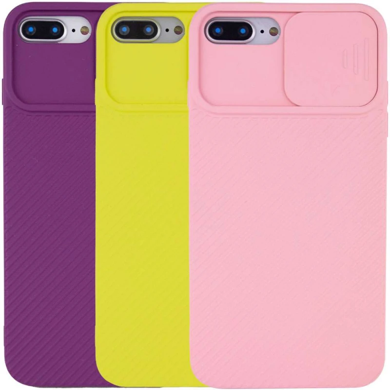 Однотонний силіконовий чохол зі шторкою для камери на Apple iPhone 7 plus / 8 plus (5.5")
Однотонний силіконовий чохол зі шторкою для камери на Apple iPhone 7 plus / 8 plus (5.5")