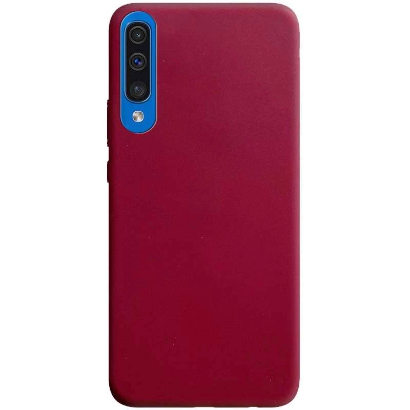 Цветной силиконовый чехол для Samsung Galaxy A50 (A505F) / A50s / A30s (Бордовый), Бордовий
Цветной силиконовый чехол для Samsung Galaxy A50 (A505F) / A50s / A30s (Бордовый), Бордовий