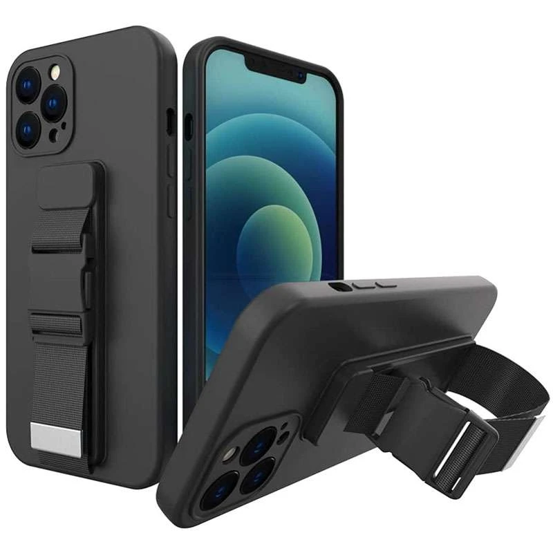 TPU чехол Belt (with long strap) для Apple iPhone 12 Pro Max (6.7") (Черный), Чорний
TPU чехол Belt (with long strap) для Apple iPhone 12 Pro Max (6.7") (Черный), Чорний
