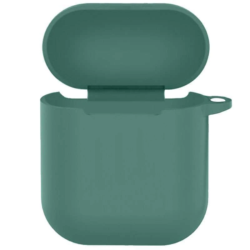 Силиконовый футляр New с карабином для наушников Airpods 1/2 (Зеленый / Pine green), Зелений / pine green
Силиконовый футляр New с карабином для наушников Airpods 1/2 (Зеленый / Pine green), Зелений / pine green