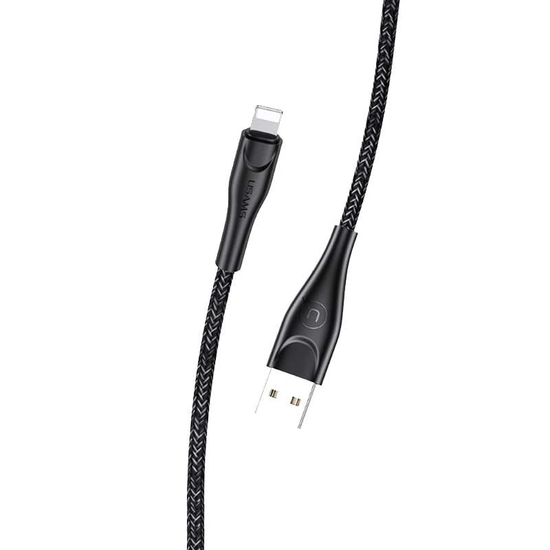 Дата кабель Usams US-SJ391 U41 Lightning Braided Data and Charging Cable 1m (Черный), Чорний
Дата кабель Usams US-SJ391 U41 Lightning Braided Data and Charging Cable 1m (Черный), Чорний
