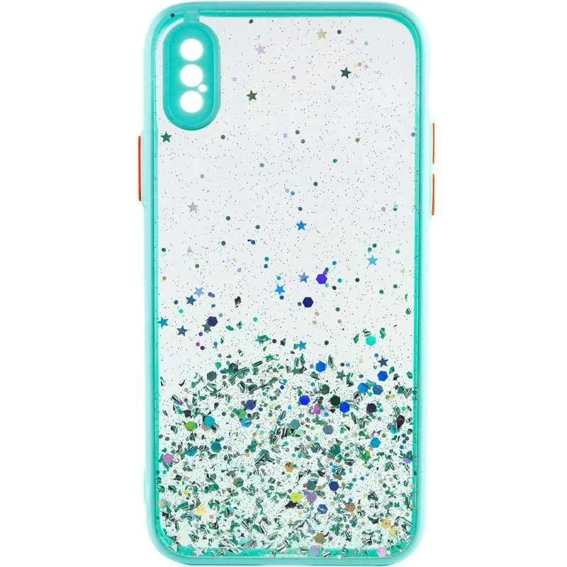 Чехол с блестками и защитой камеры для Apple iPhone XS Max (6.5") (Бирюзовый), Бірюзовий
Чехол с блестками и защитой камеры для Apple iPhone XS Max (6.5") (Бирюзовый), Бірюзовий